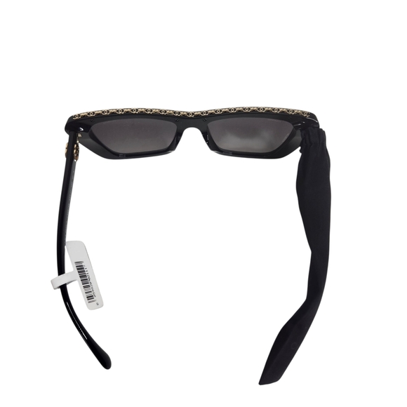 CHANEL Butterfly Black Gold Sunglasses - Picture 9 of 13